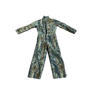 Walls Realtree Camo Hunting Coveralls sz 14 youth